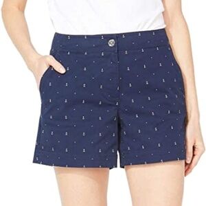 Nautica Shorts Navy Anchor Shorts Cotton